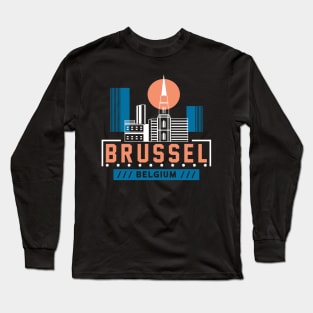 Brussel From Belgium Long Sleeve T-Shirt